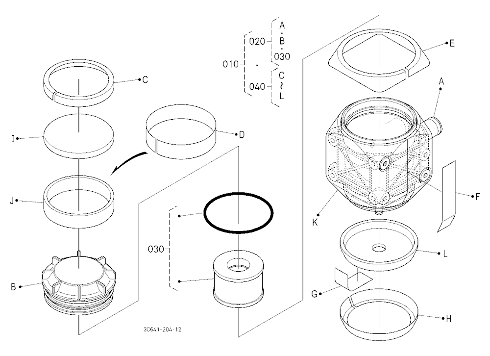 Insulation Kit 3 (Oil Separator) [Component Parts]