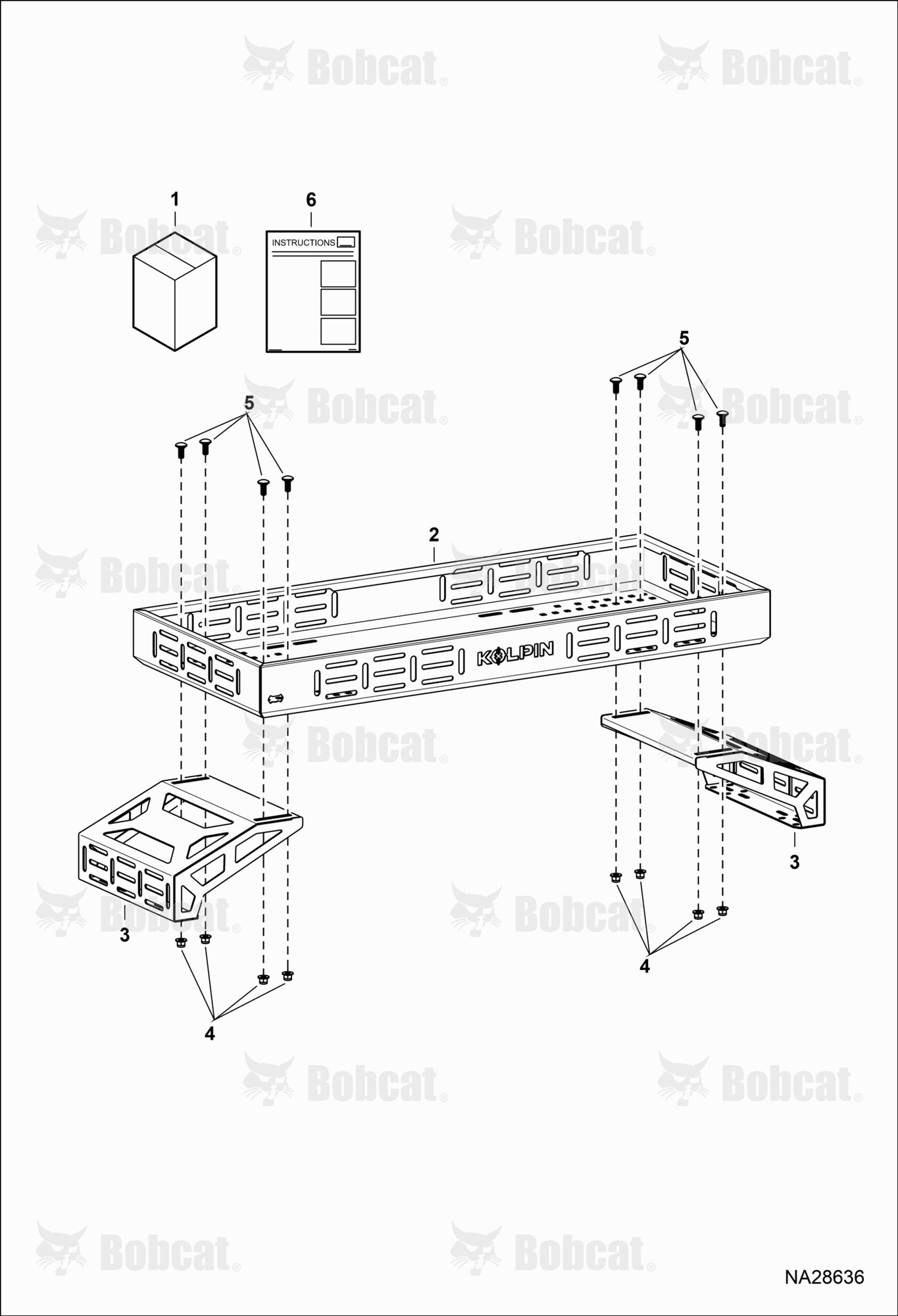 Overbed Cargo Rack Kit