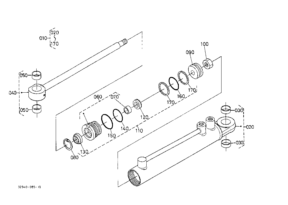 Steering Cylinder [Component Parts]