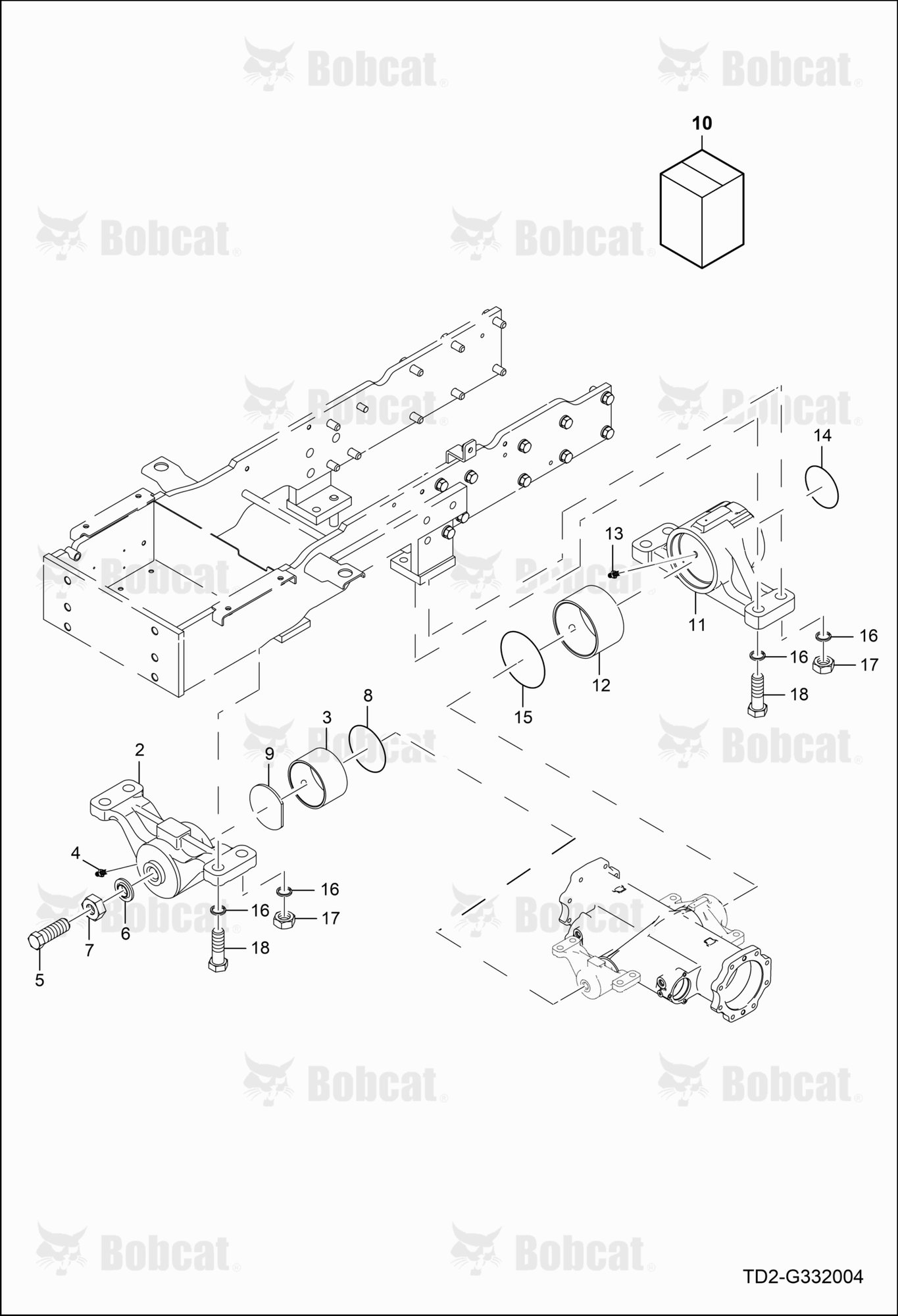 Front Axle Bracket Group