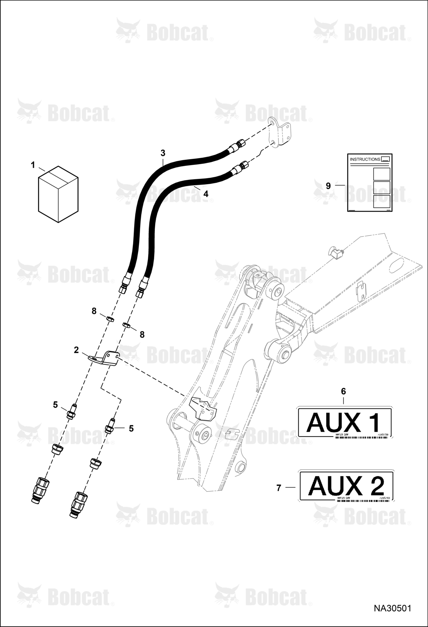 Secondary Auxiliary Extension Kit