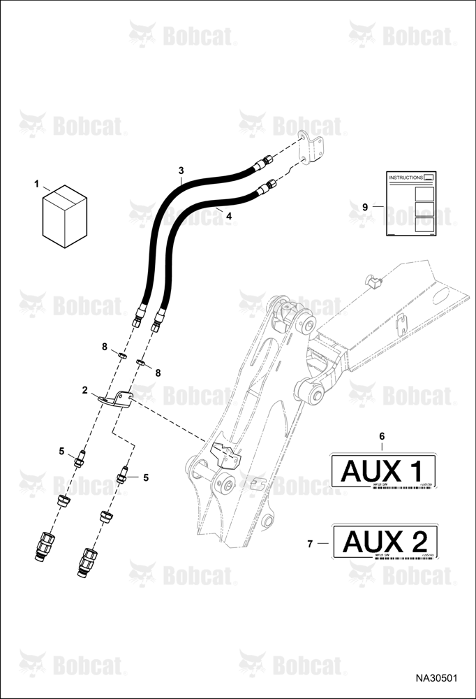 Secondary Auxiliary Extension Kit