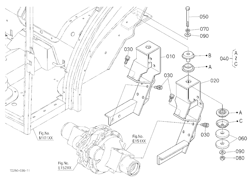 Cab Bracket Rear