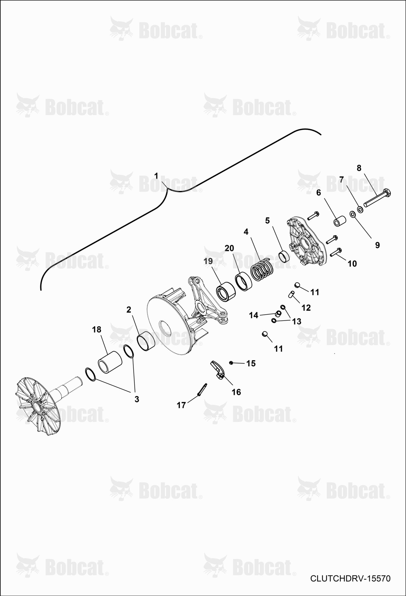 Drive TRAIN, Primary Clutch