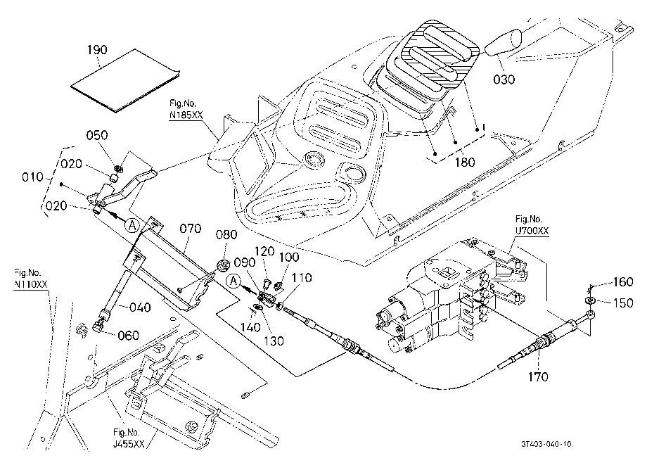 Auxiliary Control Valve Lever Kit (3Rd) [Option]