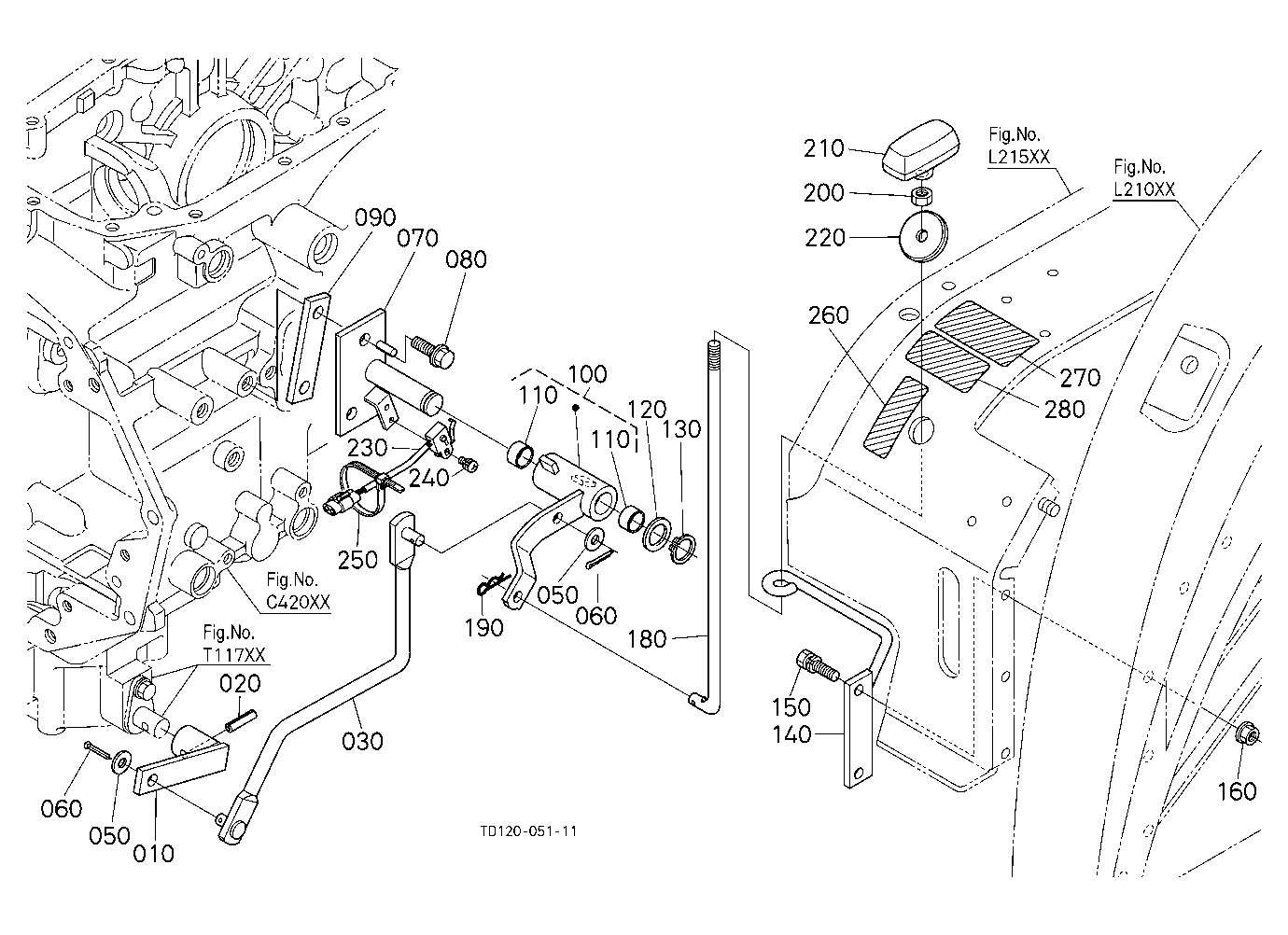 Mid Pto (Lever) (W/G No.L8338) [Option]