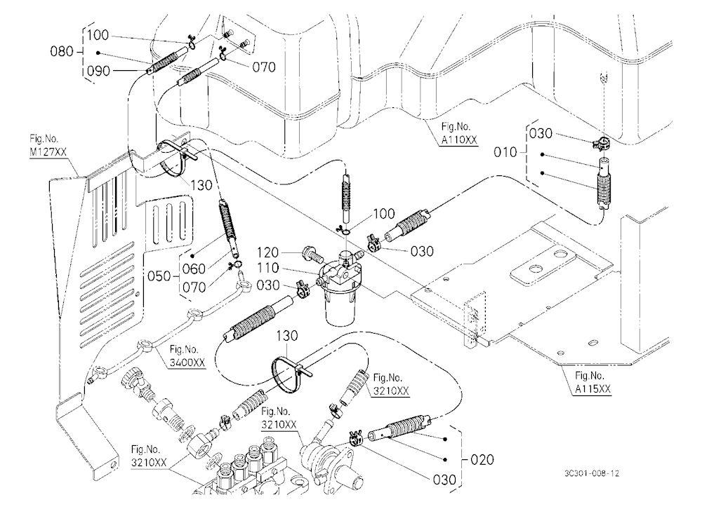 Fuel Pipe And Fuel Filter