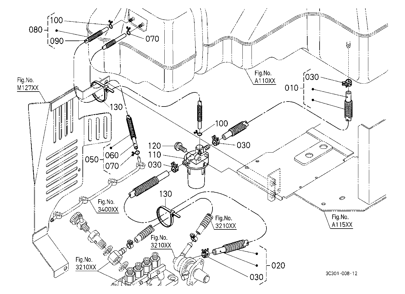 Fuel Pipe And Fuel Filter