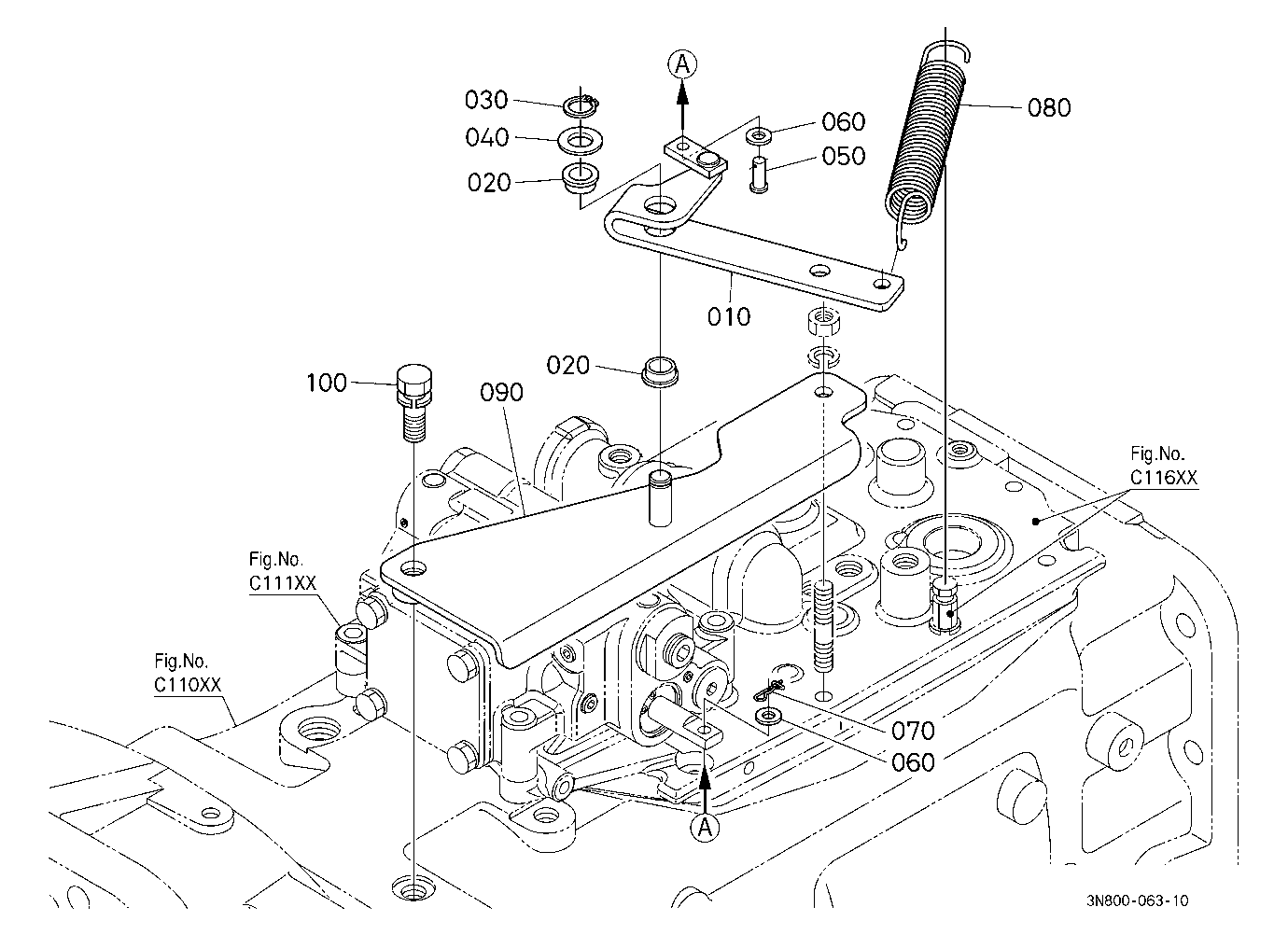 Valve Lever (Clutch/Shuttle)