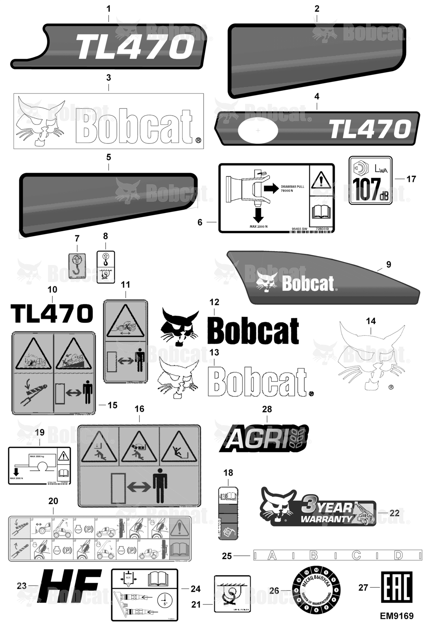 Decals (Outside)
