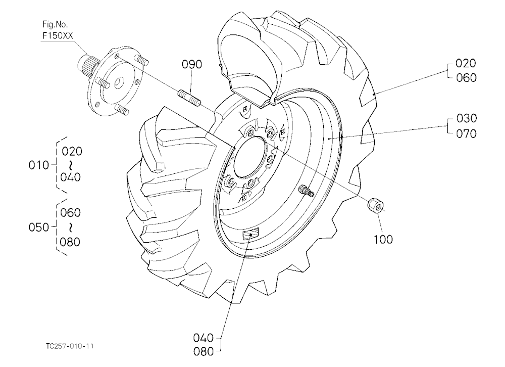 Front Wheel (9.5-16)