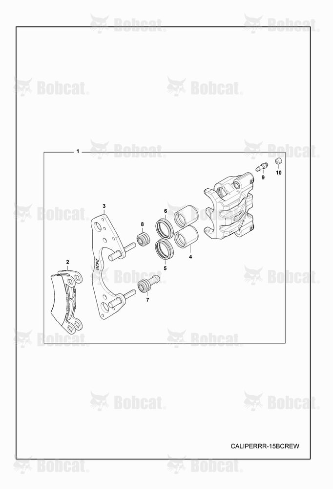 BRAKES, Caliper Rear