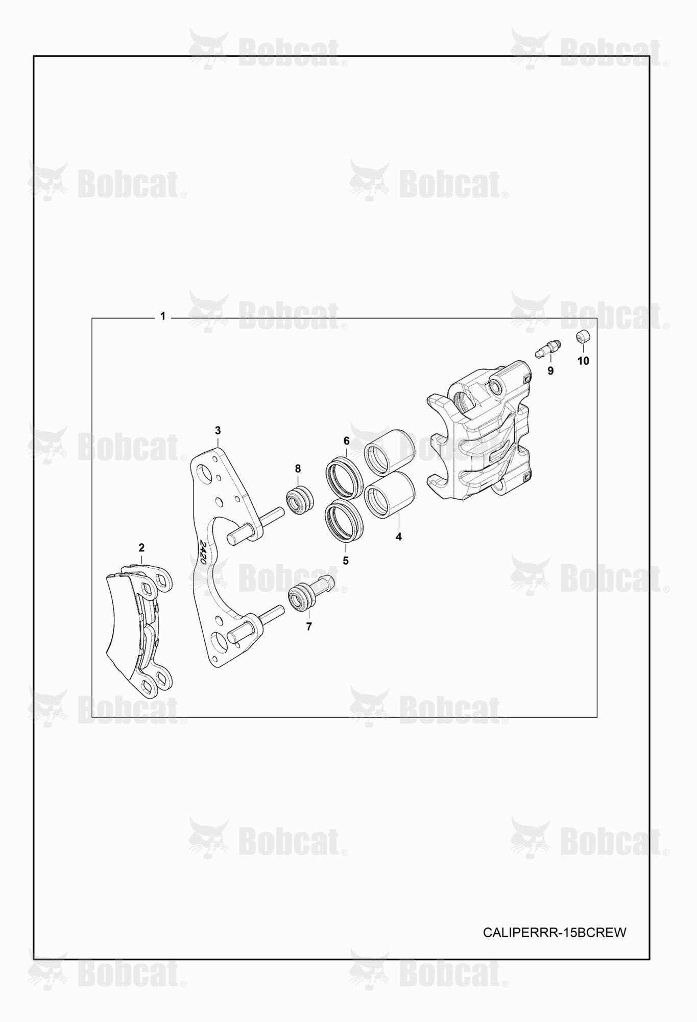BRAKES, Caliper Rear