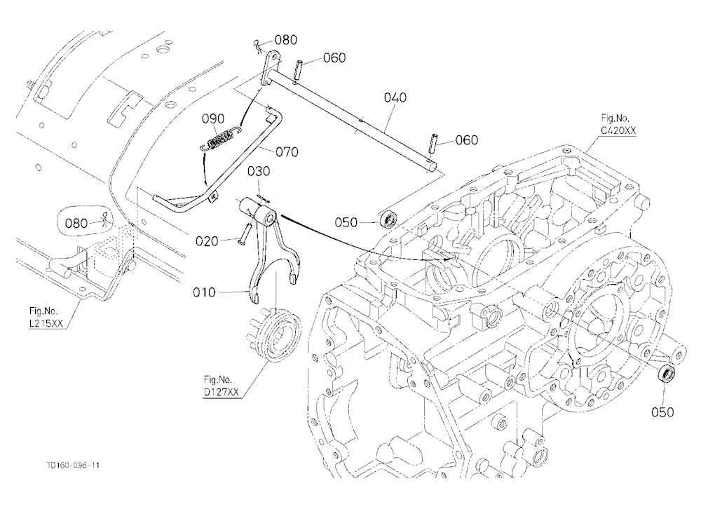 Differential Lock Shift Fork