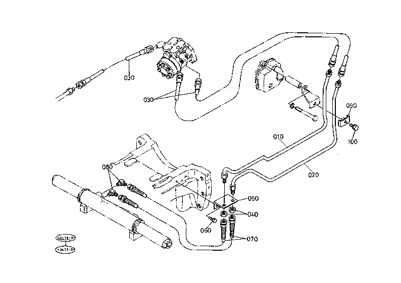 Power Steering Oil Pipe With Cab