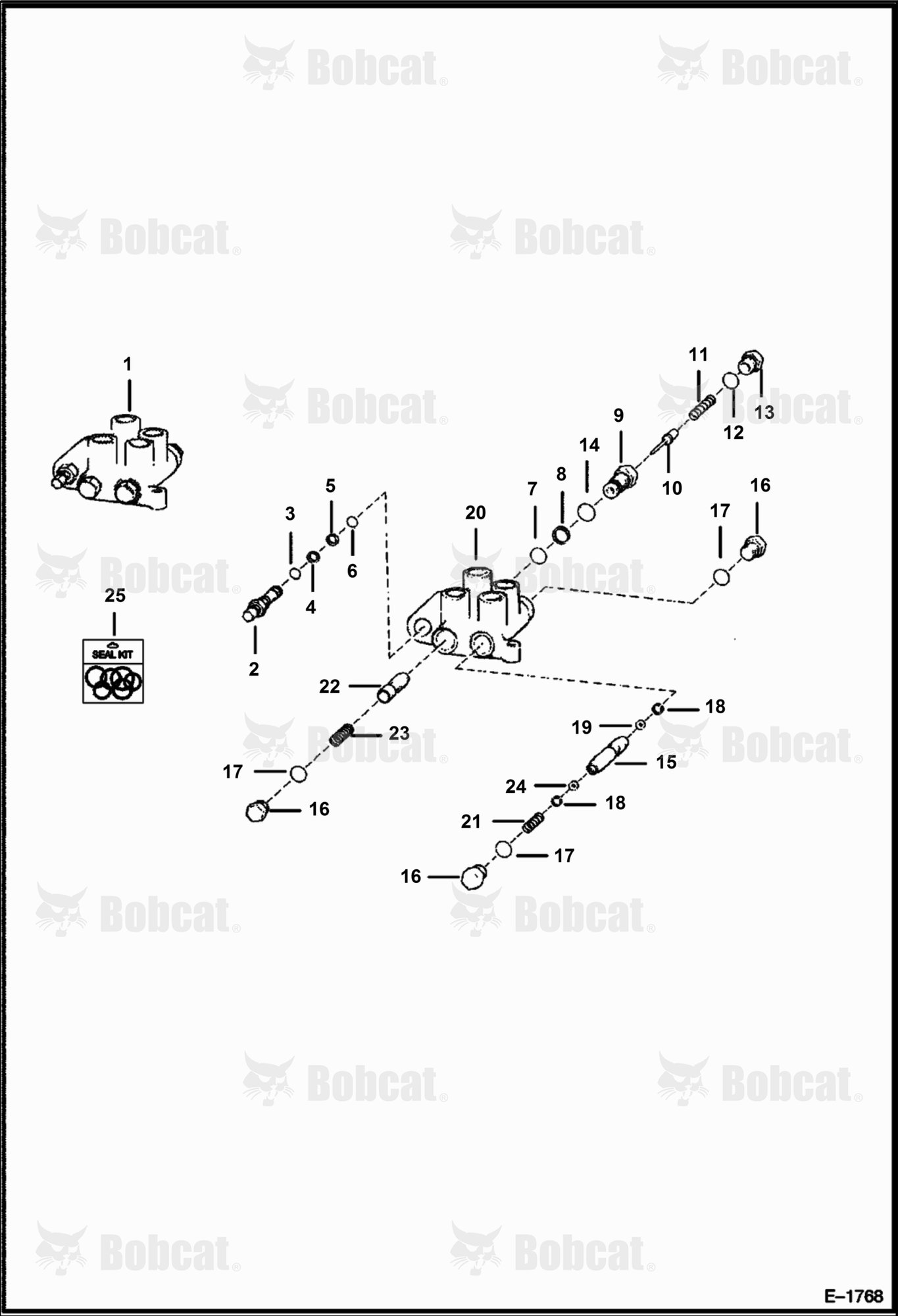 Bucket Positioning Valve