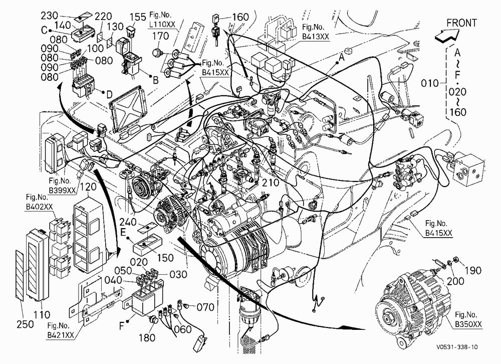 WIRE HARNESS (ENGINE) [EXCEPT HIGH FLOW] [EXCEPT R