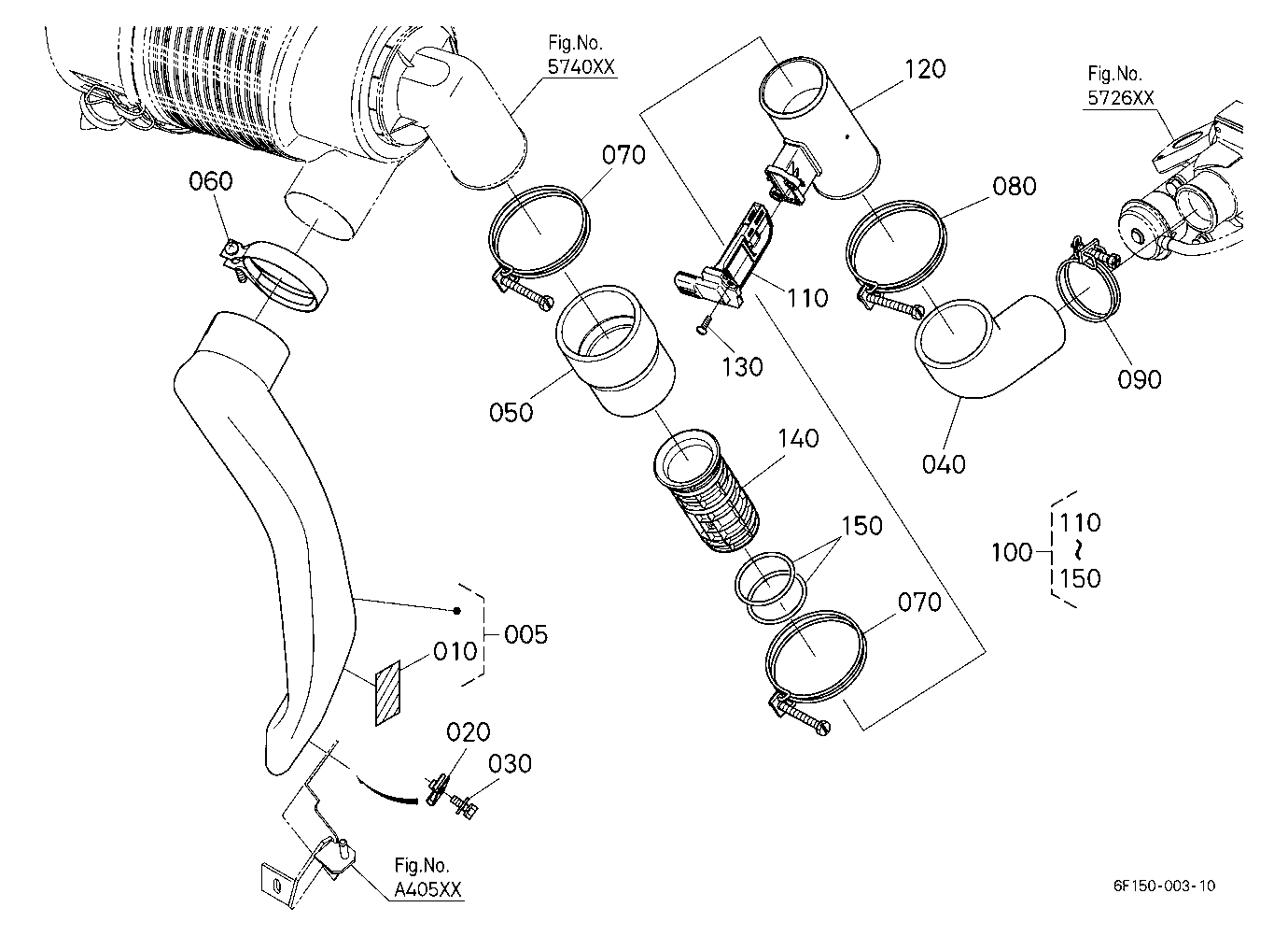 Inlet Pipe (Air Cleaner) [Ca]