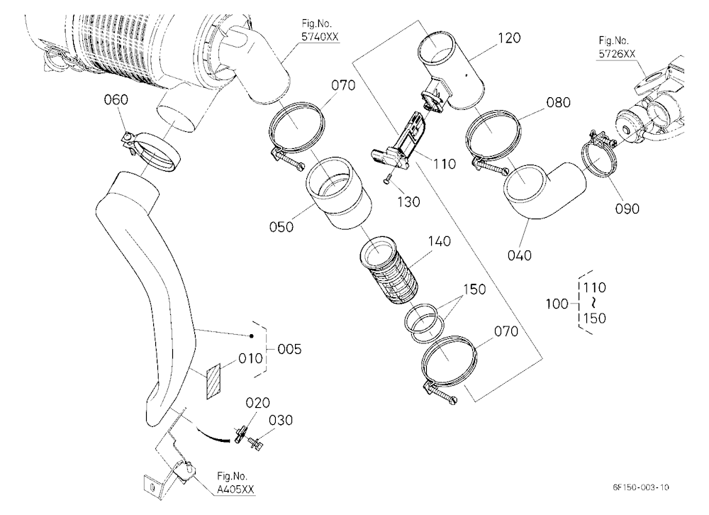 Inlet Pipe (Air Cleaner) [Ca]