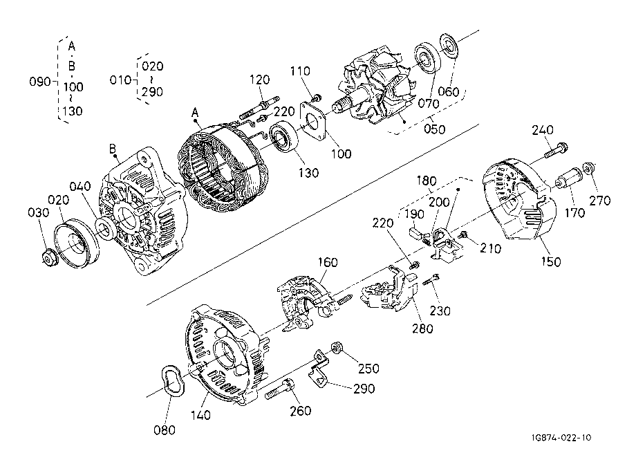 Alternator (Component Parts)