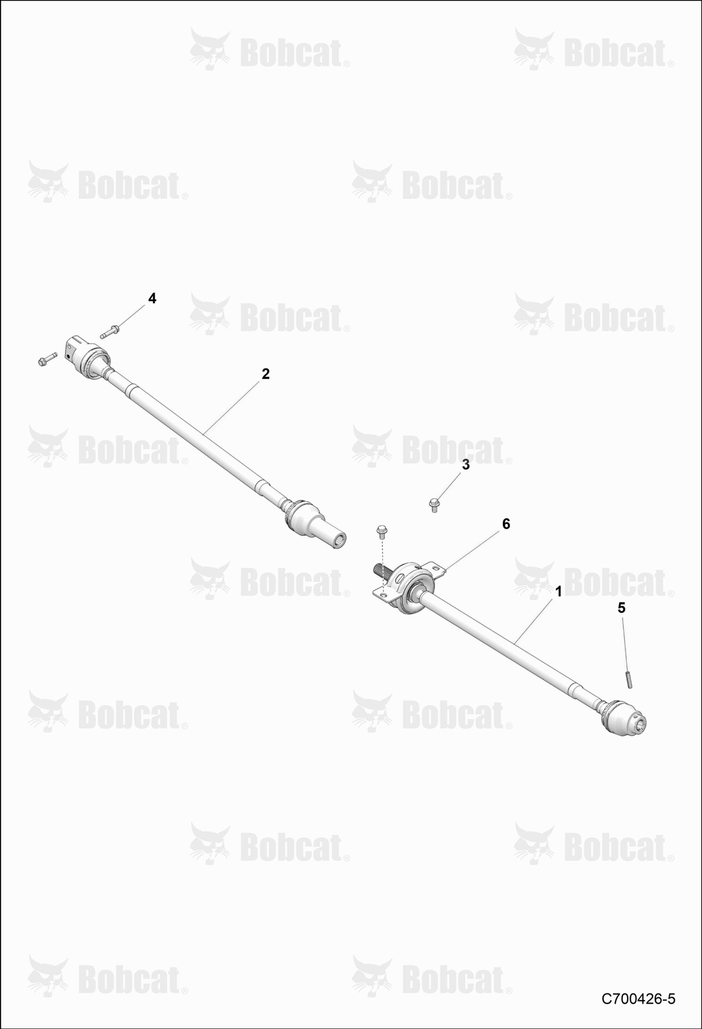 Drive TRAIN, Front Prop Shaft