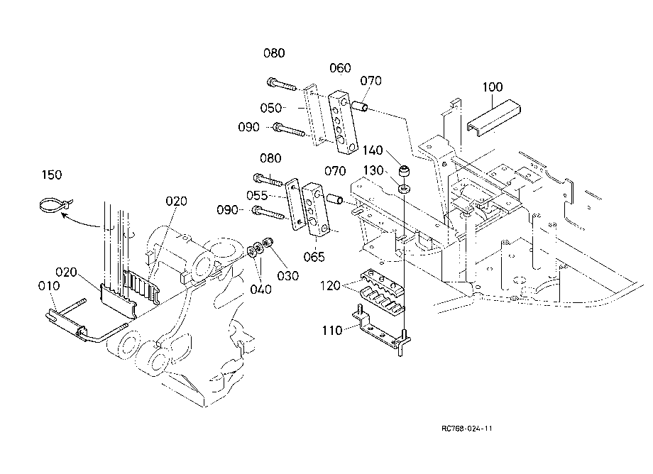Oil Piping (Clamp)