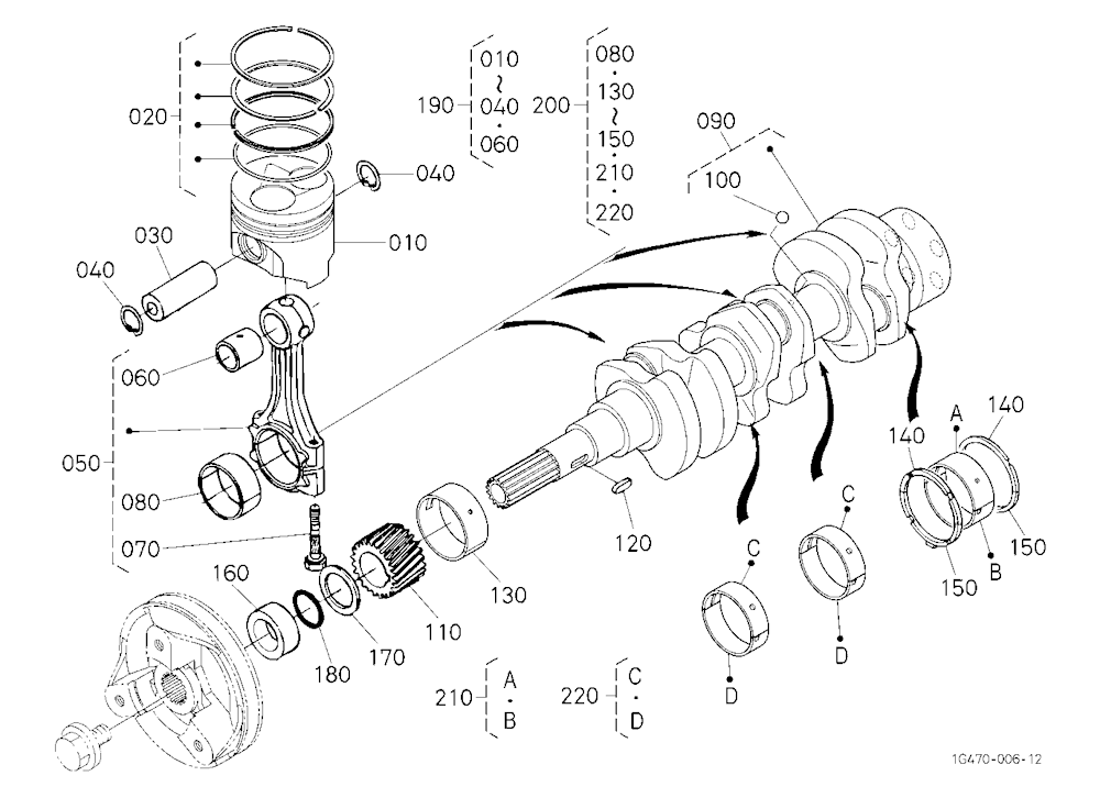 Piston And Crankshaft