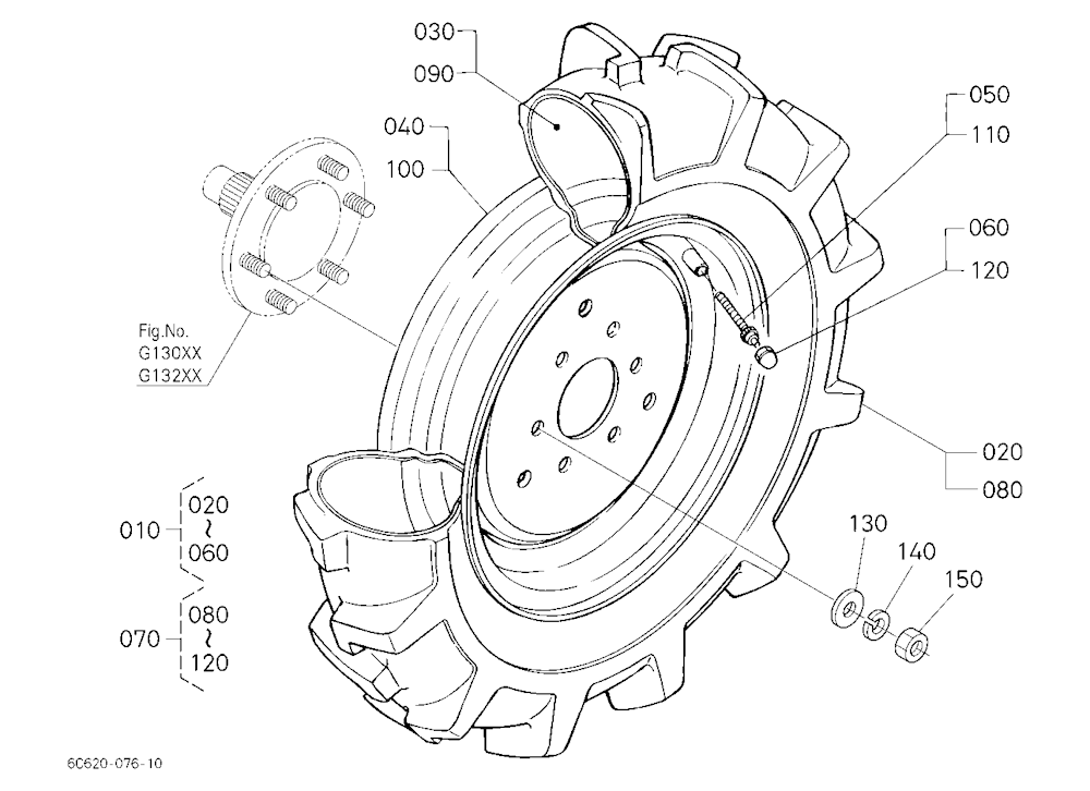 Front Wheel (6-12B)