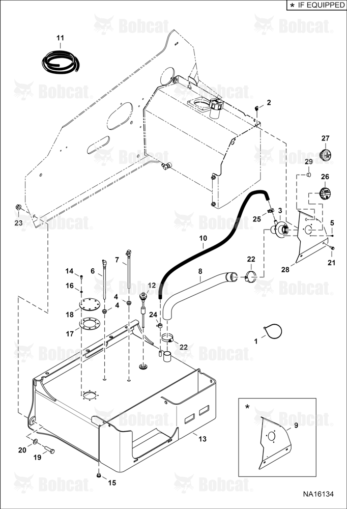 Fuel Tank (W/Top Cover Plate)