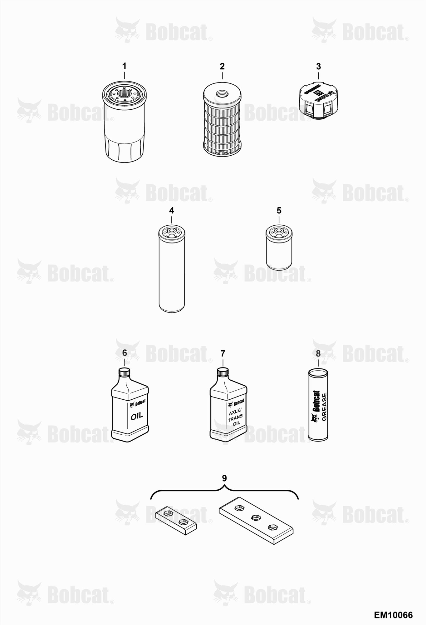 Scheduled Maintenance Items (Every 500 Hours Or Every 12 Months)