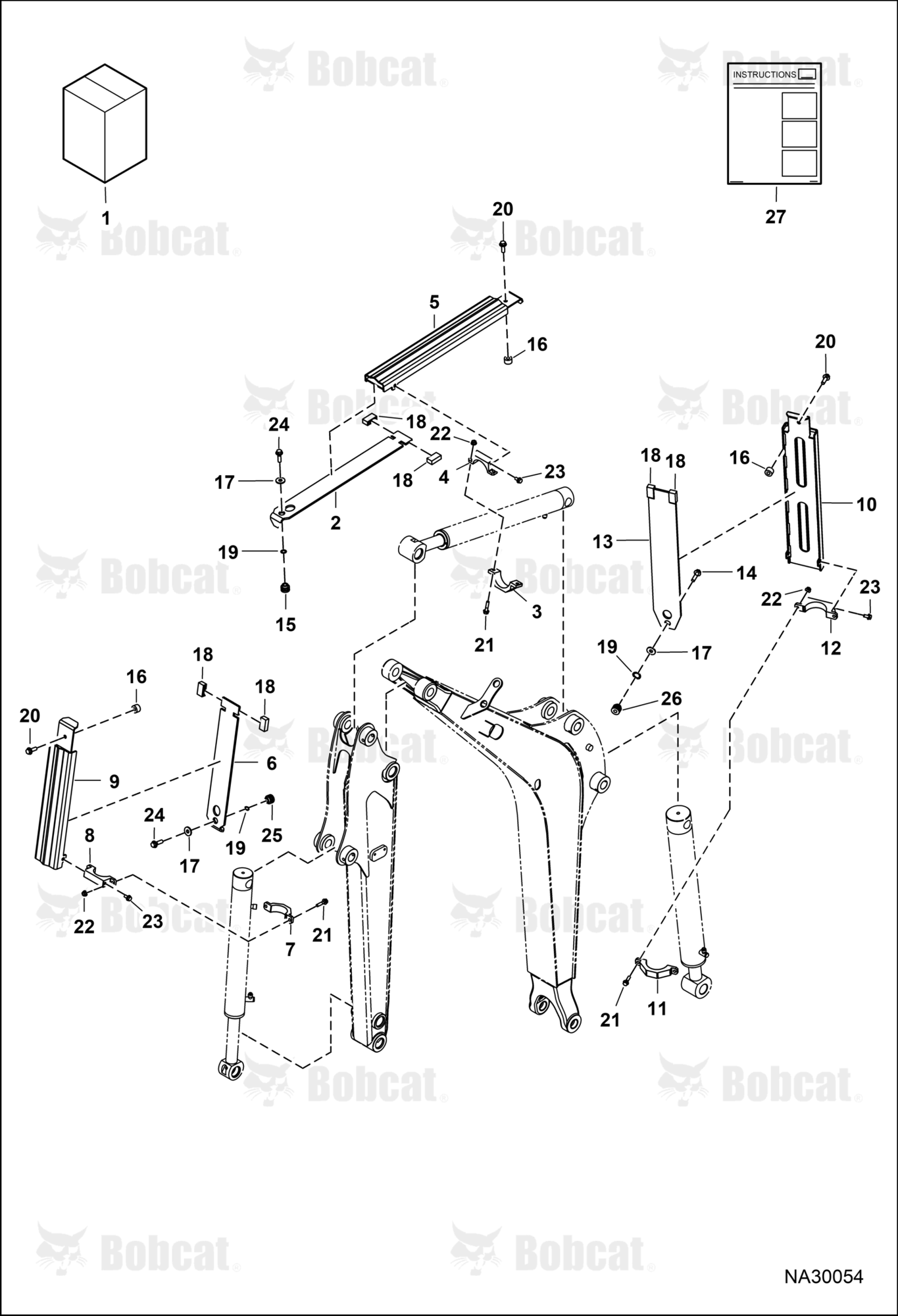 Hydraulic Cylinder Cover Kit