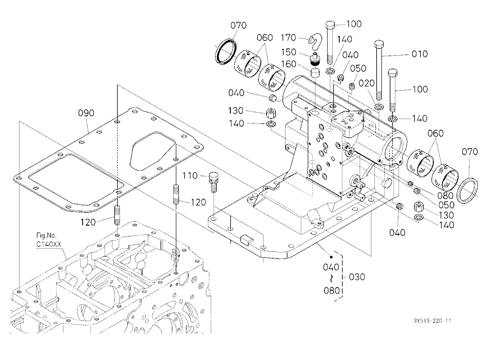 Hydraulic Valve Case
