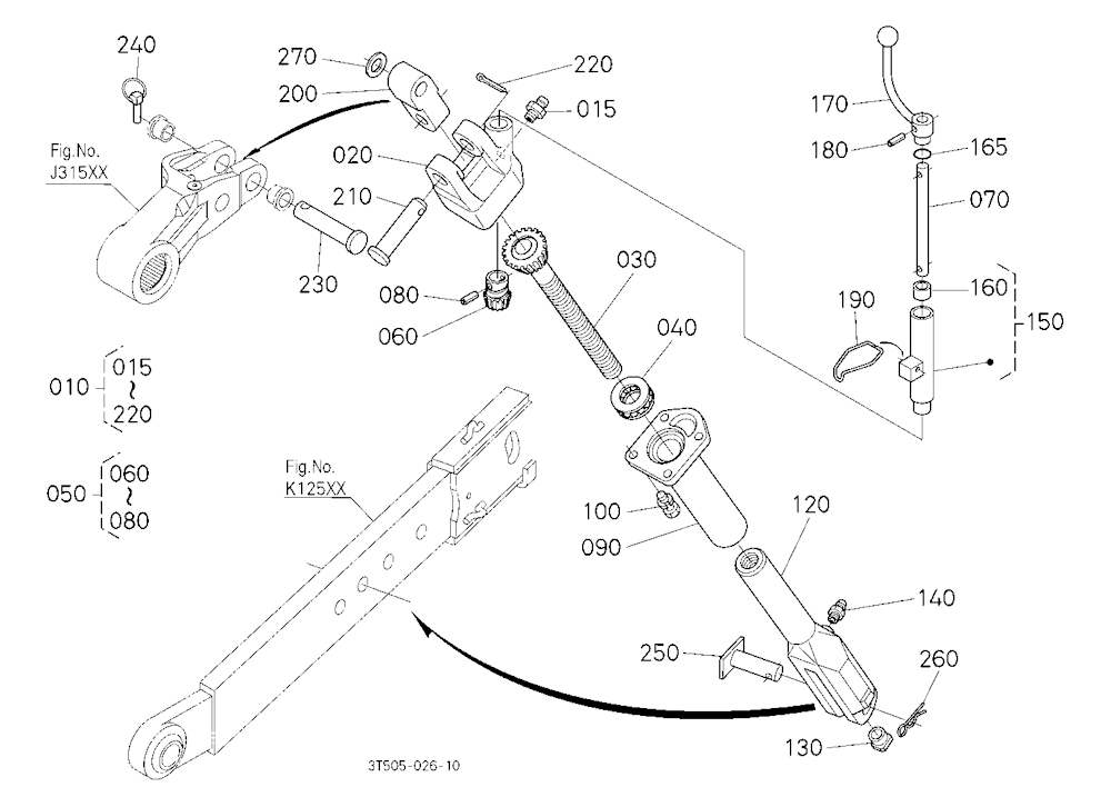 Lift Rod Rh