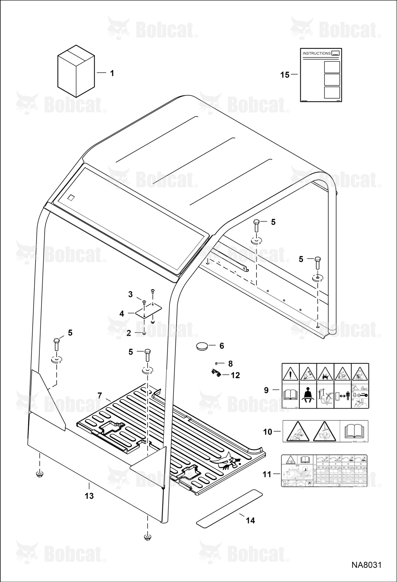 Canopy Kit  AHNM22001 & Above