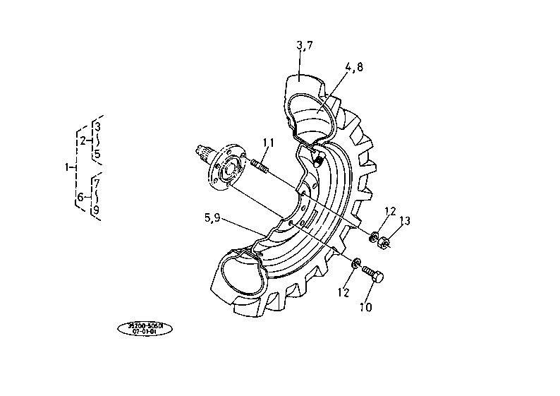 Rear Wheel (9.5-24)