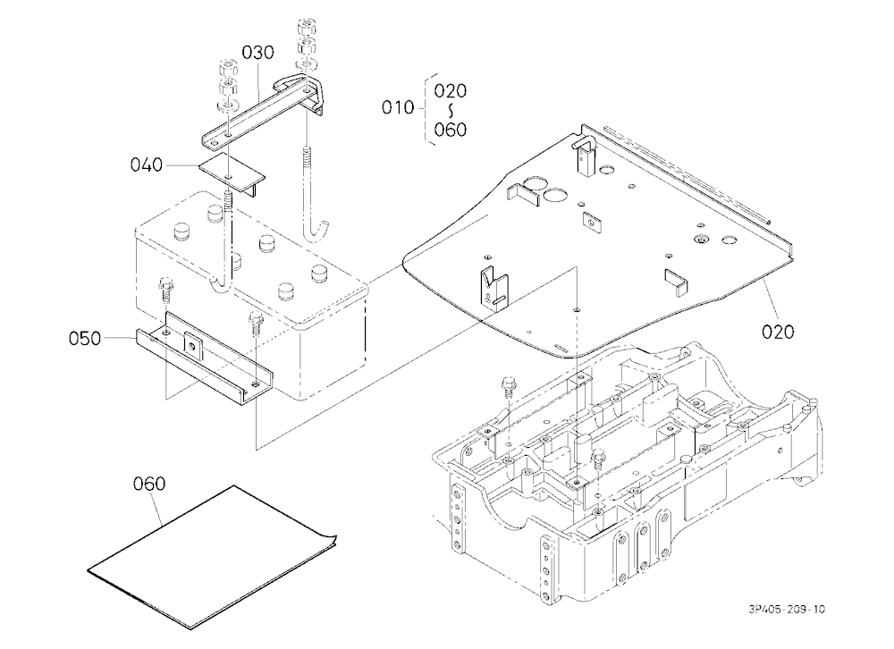 Battery Base Kit [Option] [A]