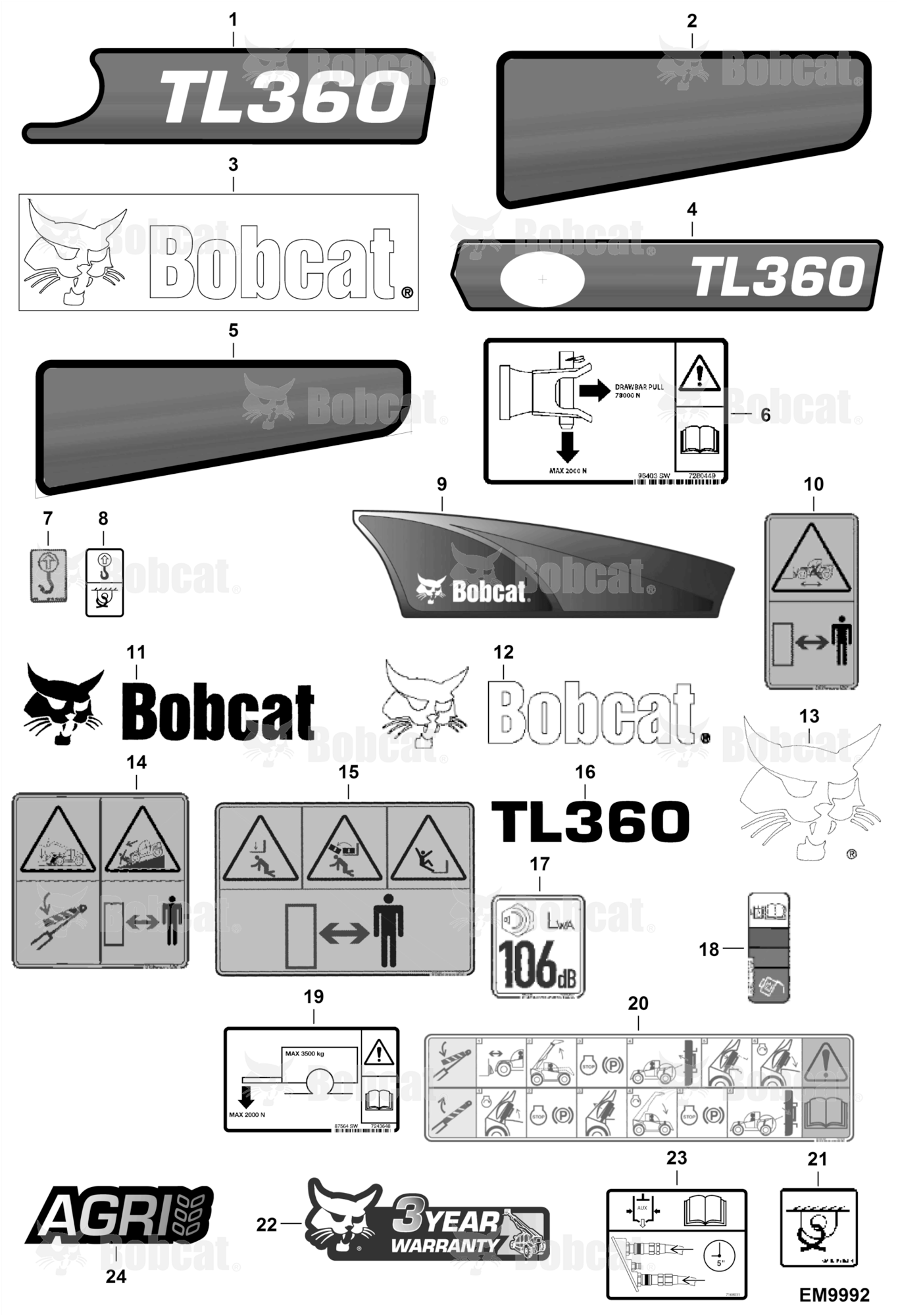 Decals (Outside)