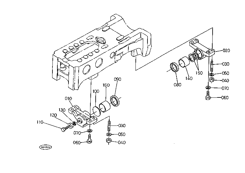 Front Diff.Case Bracket [Mudder]