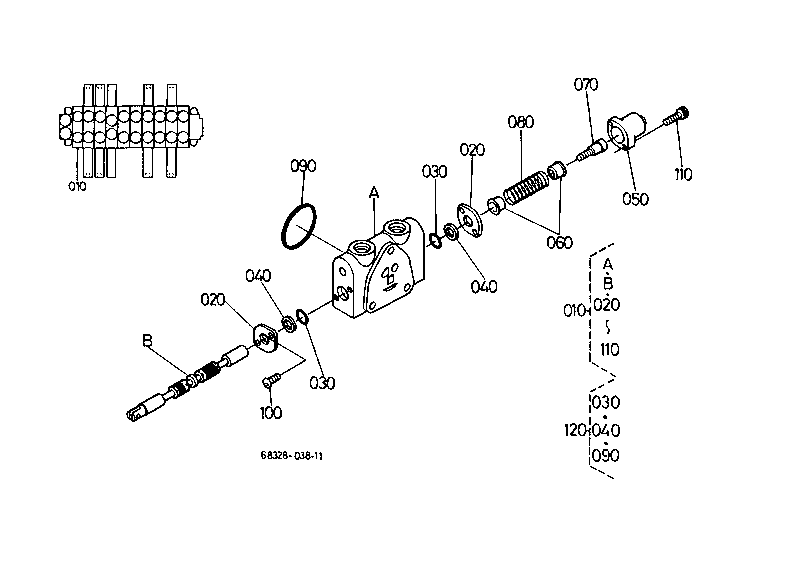 Spool Section (Travel Rh)