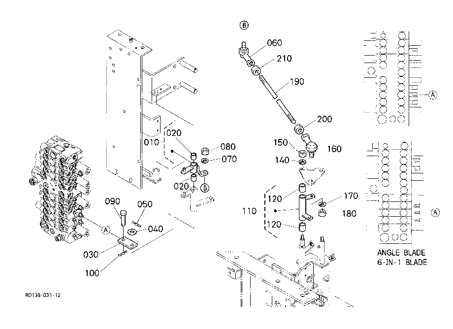 Control Lever (Travel Rh 2)