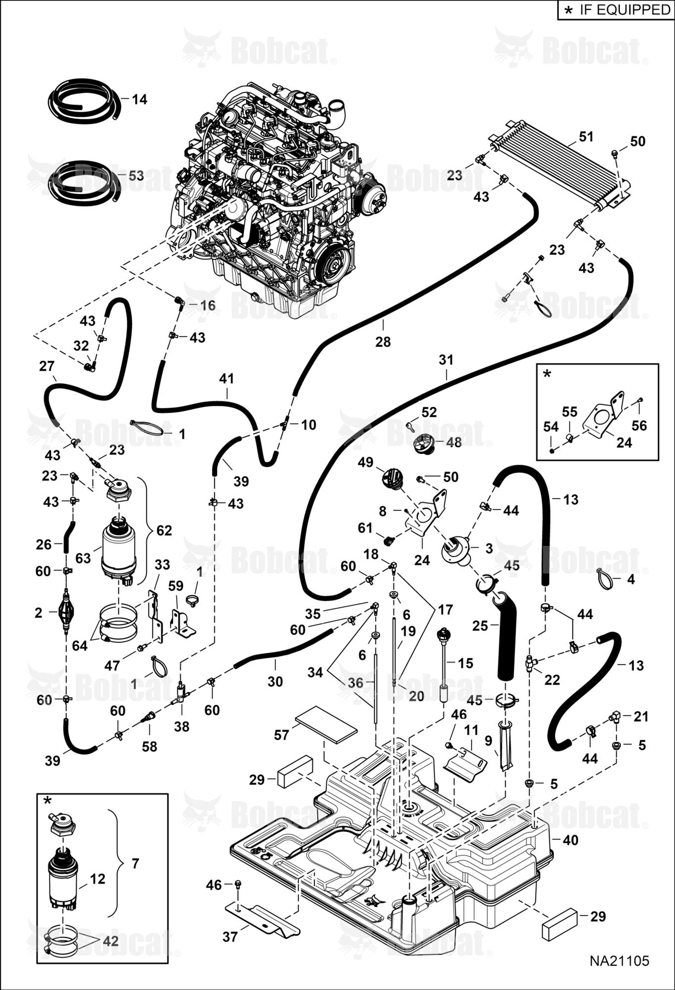 Engine & Attaching Parts (Fuel System)  AT5J11158 - AT5J12888