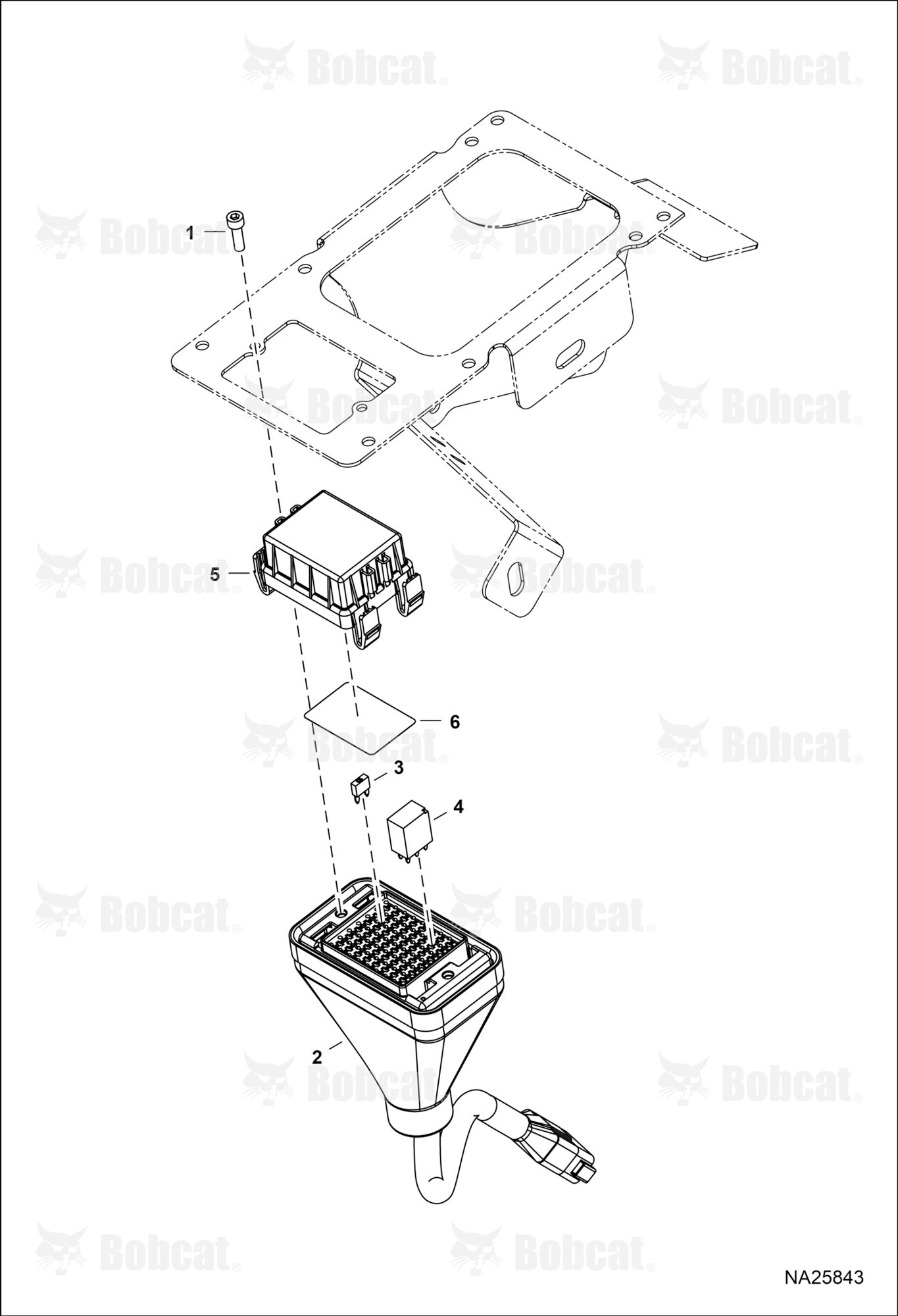 Secondary Frame Fuse & Relay Center