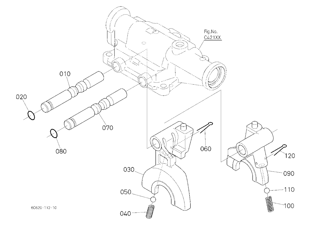 Main Gear Shift Fork
