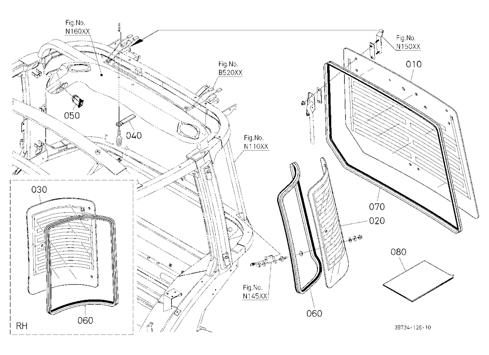 Rear Defogger Kit (Glass) [Option]