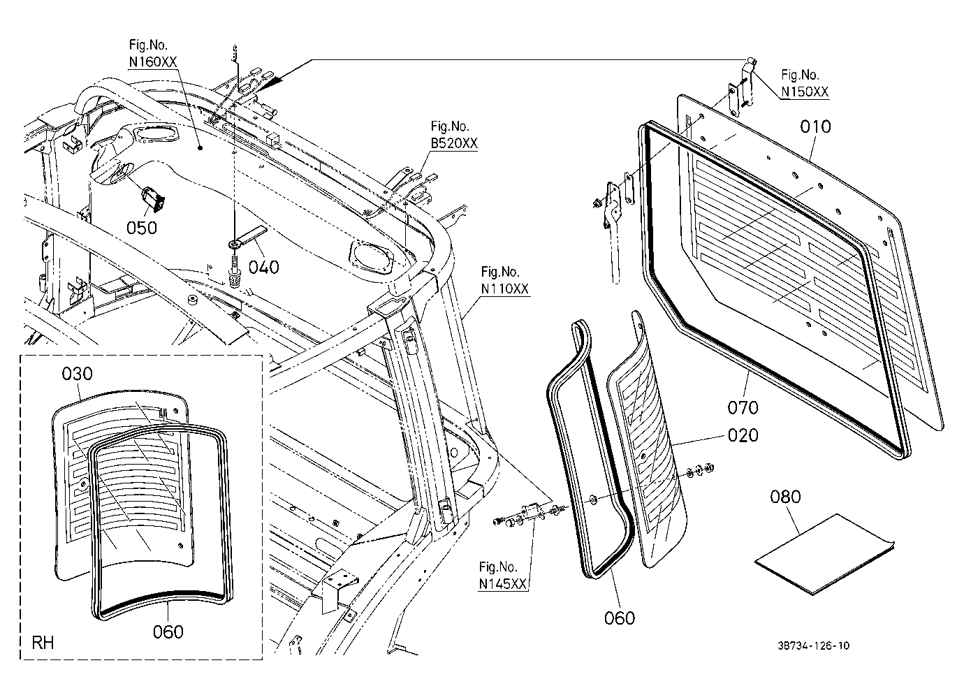 Rear Defogger Kit (Glass) [Option]