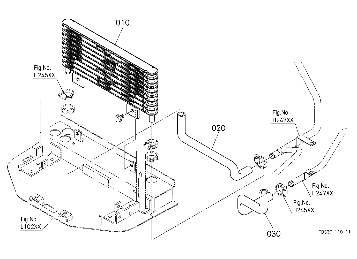 Simultaneous Exchange Parts (Oil Cooler) [Option]