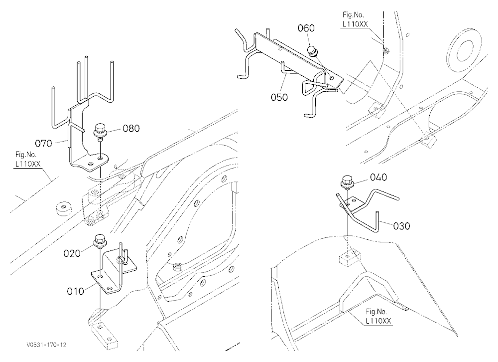 Hose Guide (Center)
