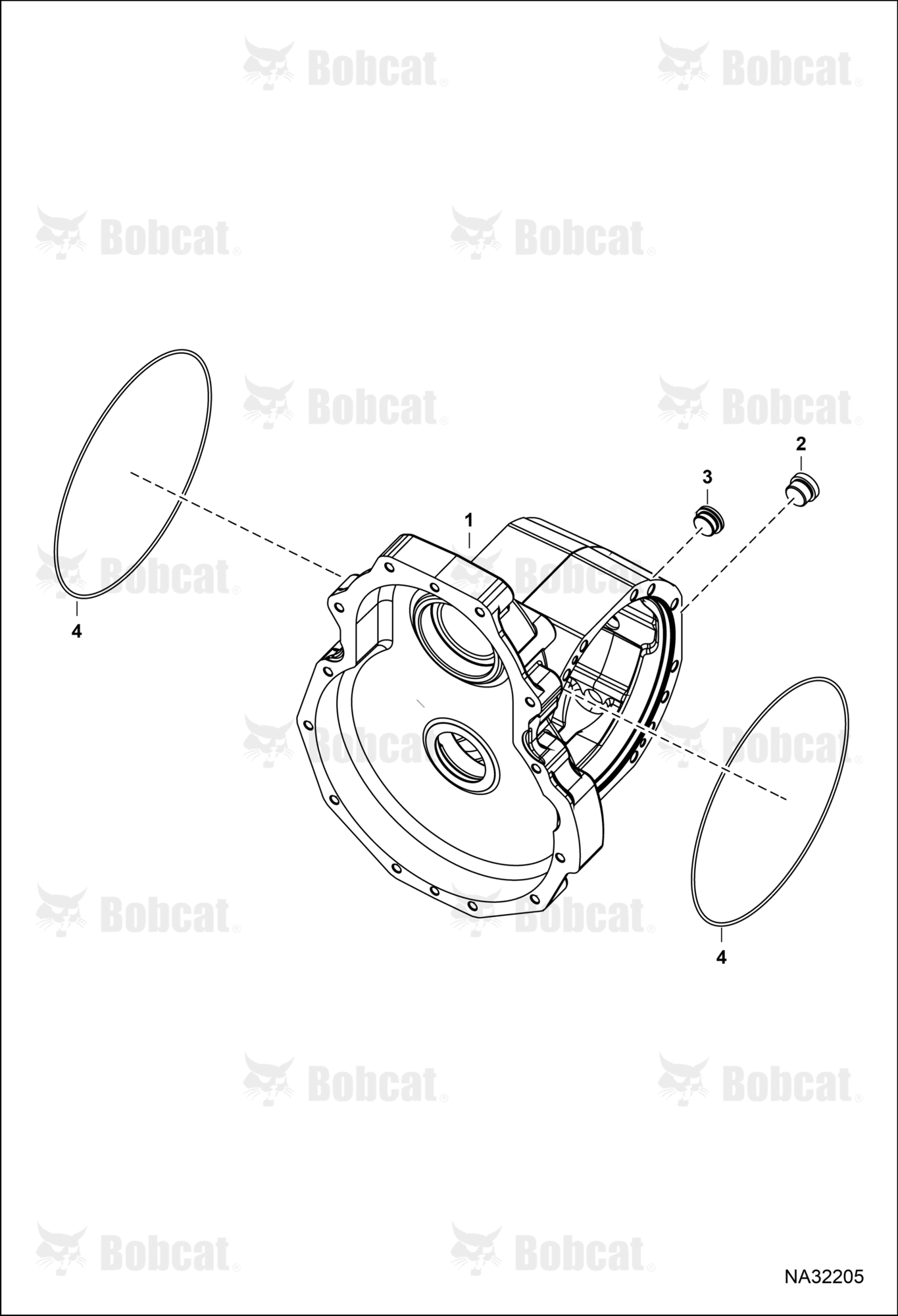 Rear Axle (Central Housing)  B5Y312001 & Above