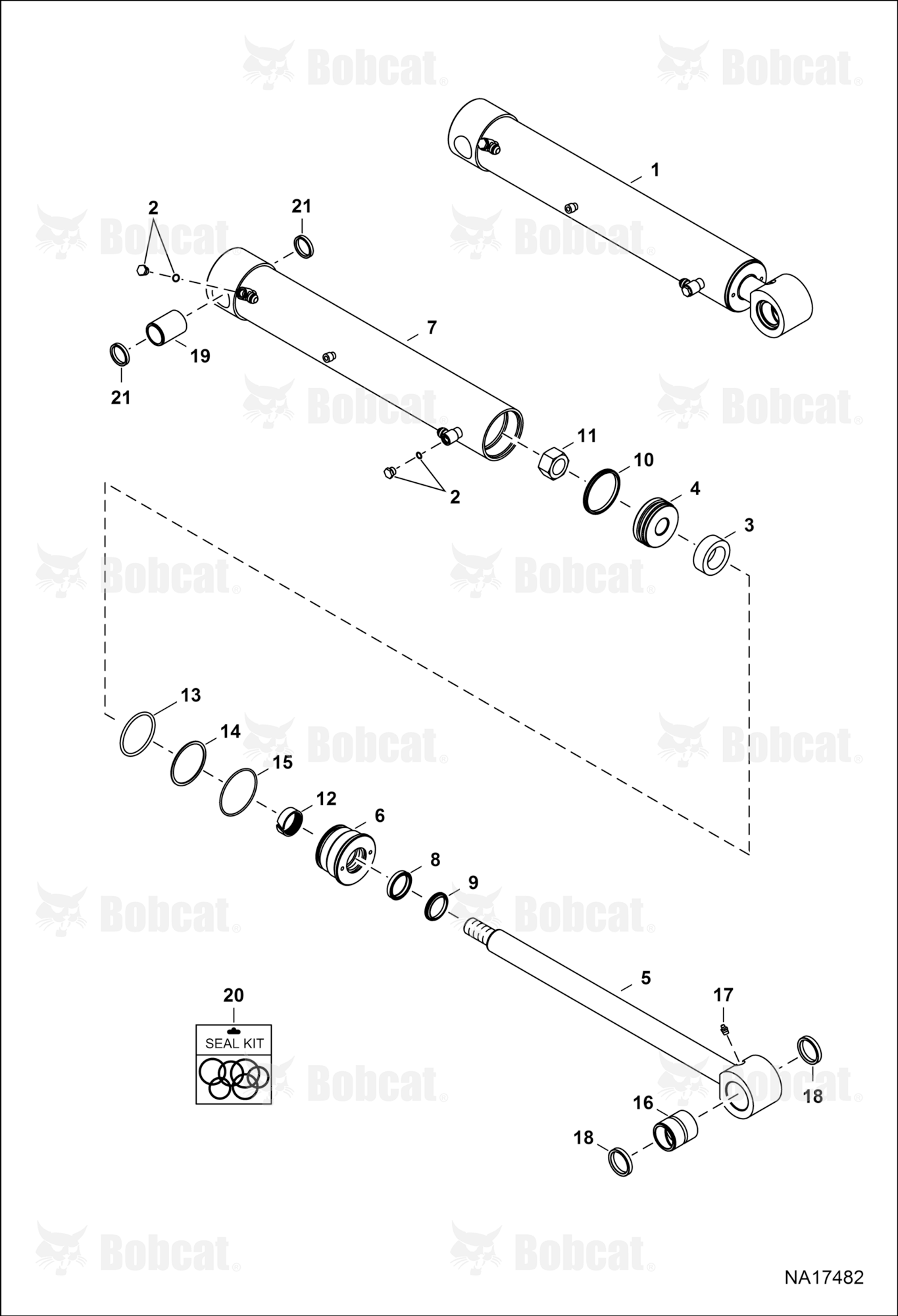 Boom Swing Cylinder