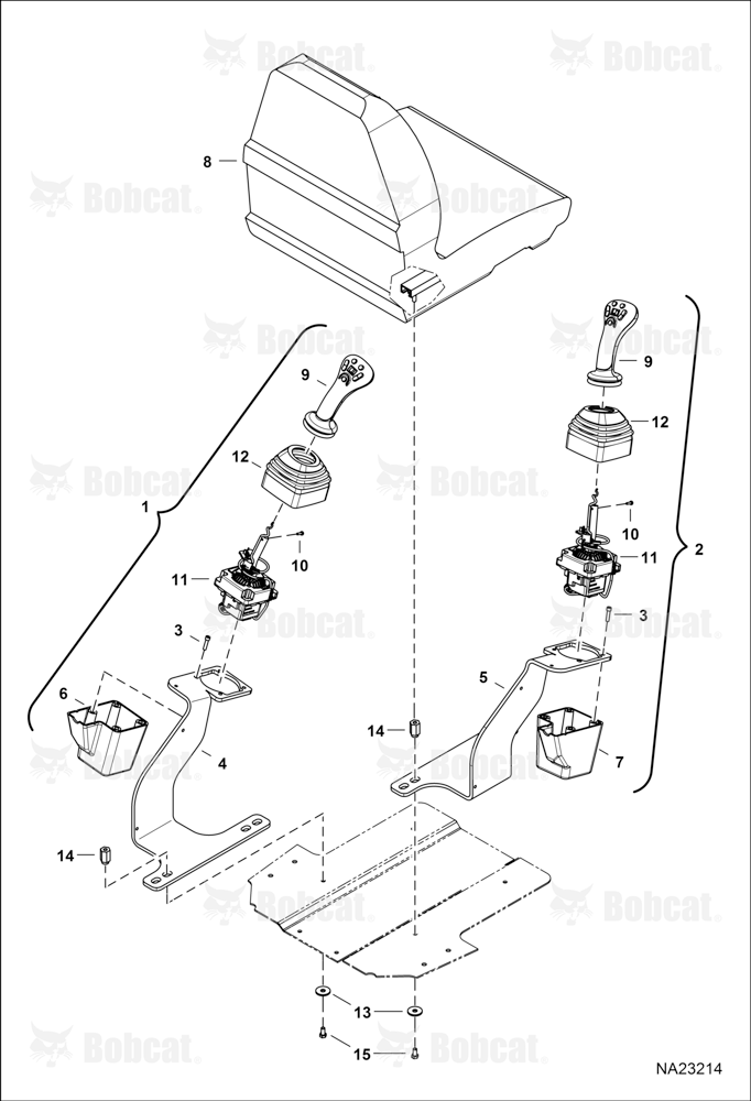 Controls Electrical (Joystick Control) (Joystick Assembly)